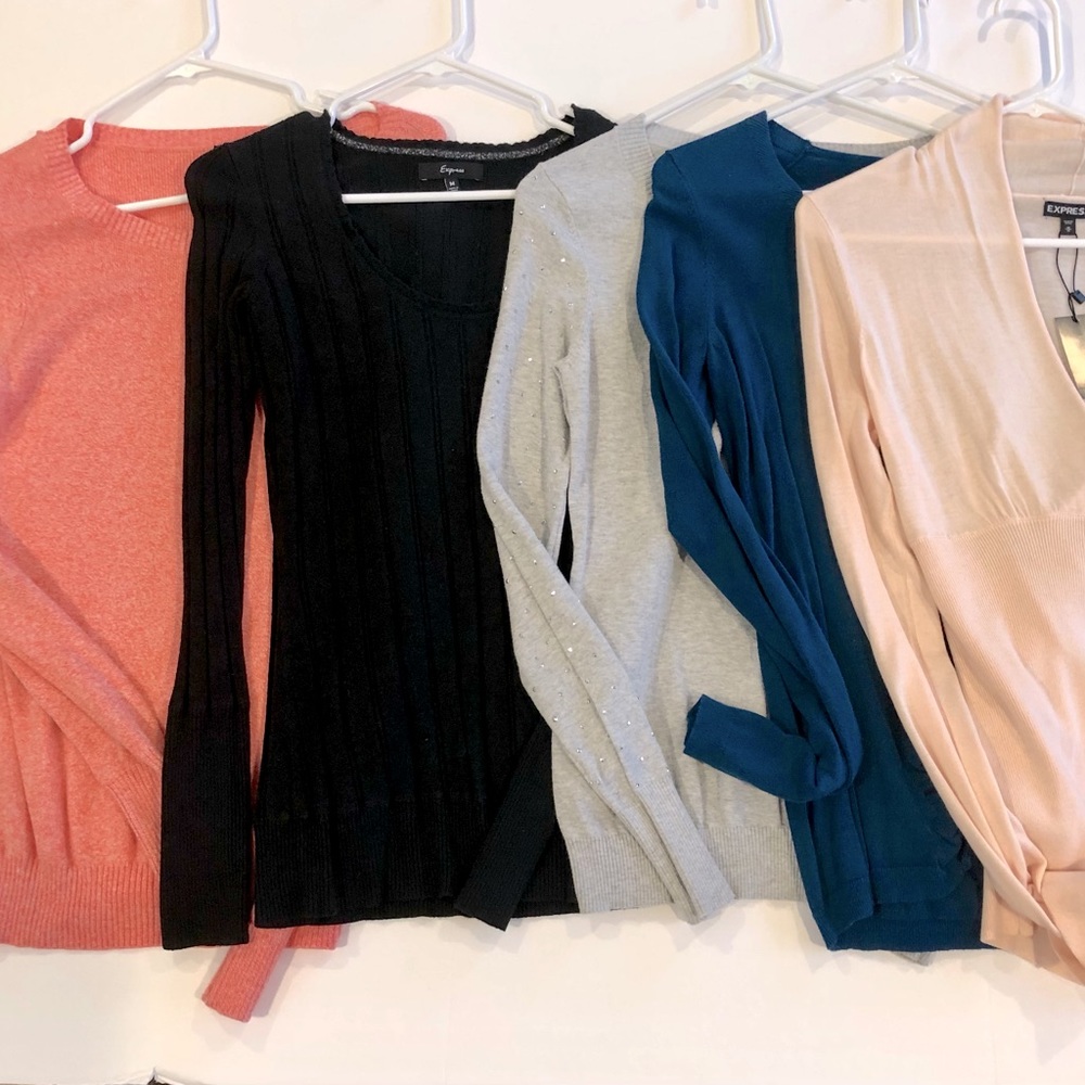 Express Sweater Lot - Size Medium (5 Sweaters)